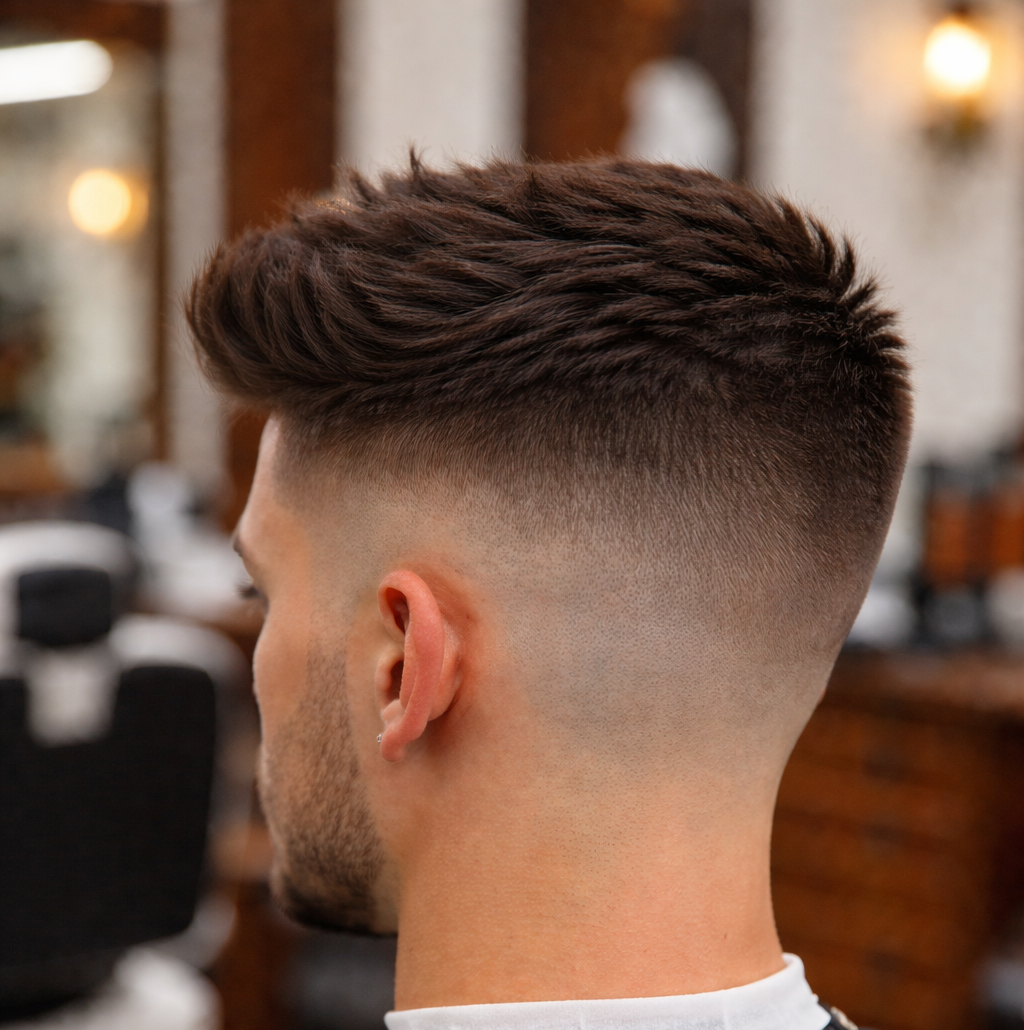 Textured Fade Haircut